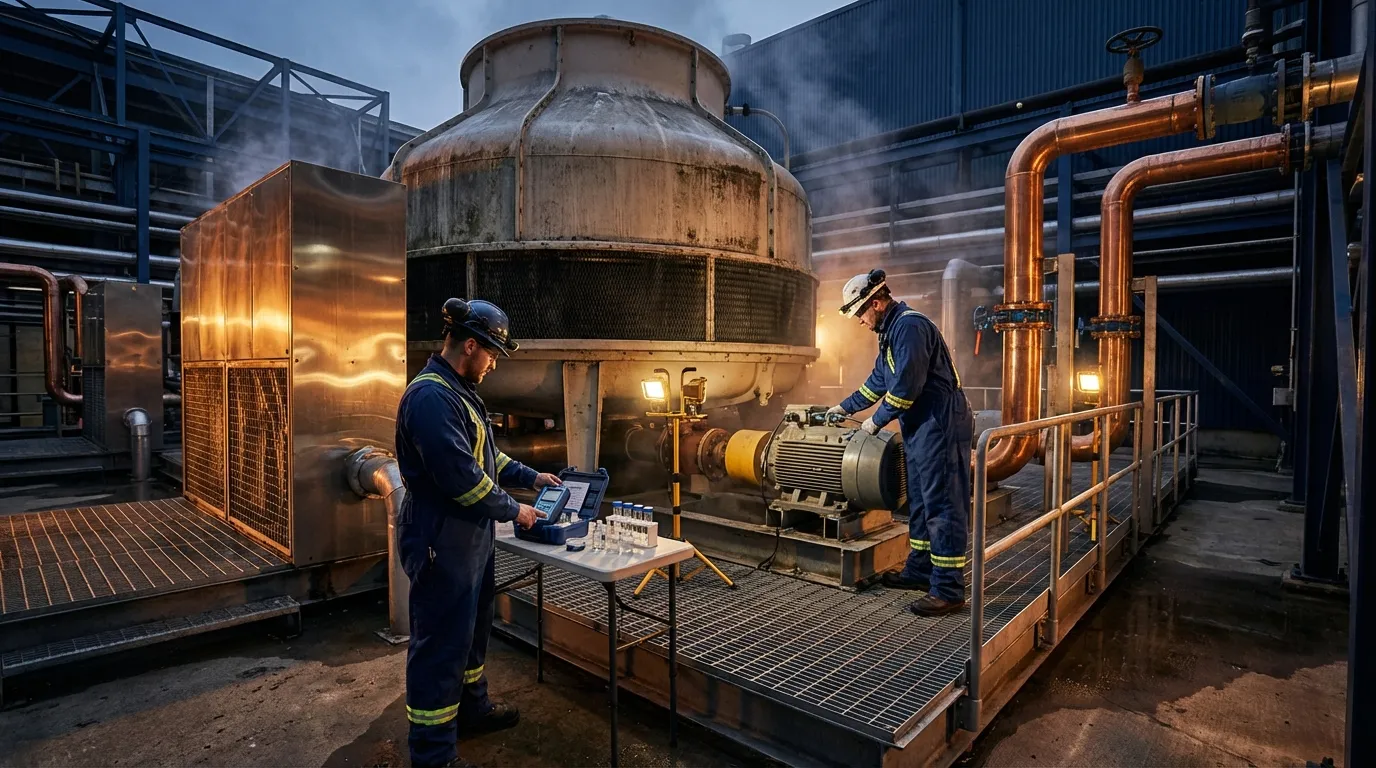 中央空調的專業維護計畫：從冰水主機到冷卻水塔的效能管理