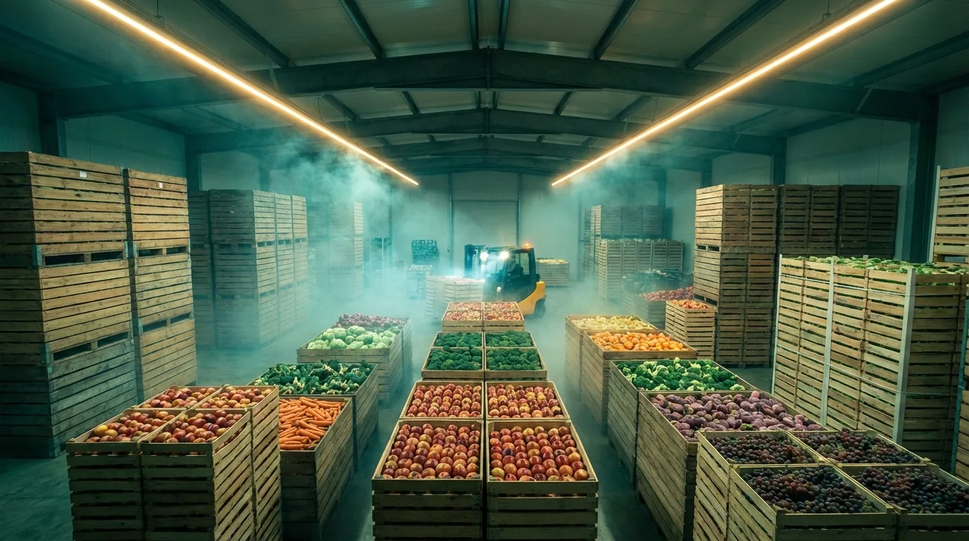 農會冷藏庫規劃設計：蔬果花卉保鮮的溫濕度工程實務