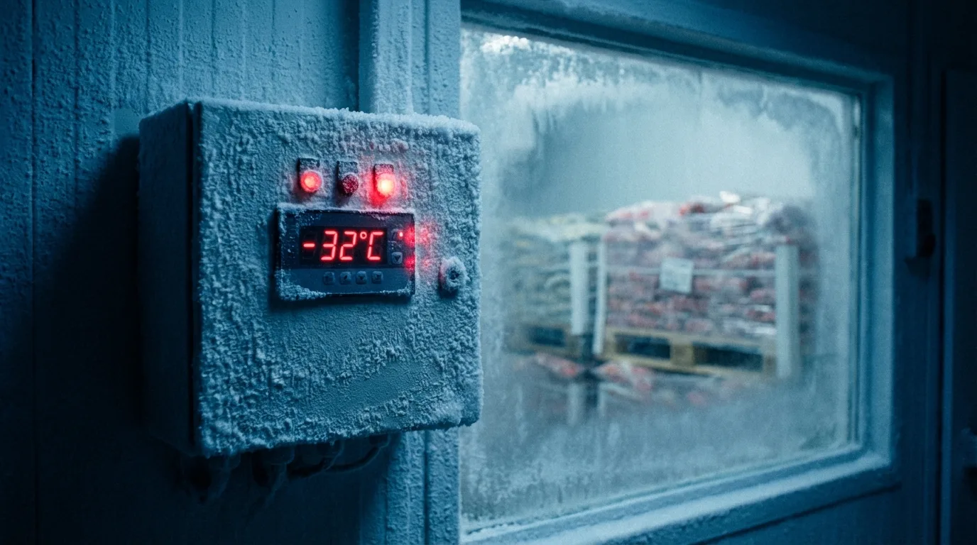 冷凍庫溫度監控系統完整指南：HACCP 溫度記錄、異常警報與雲端管理