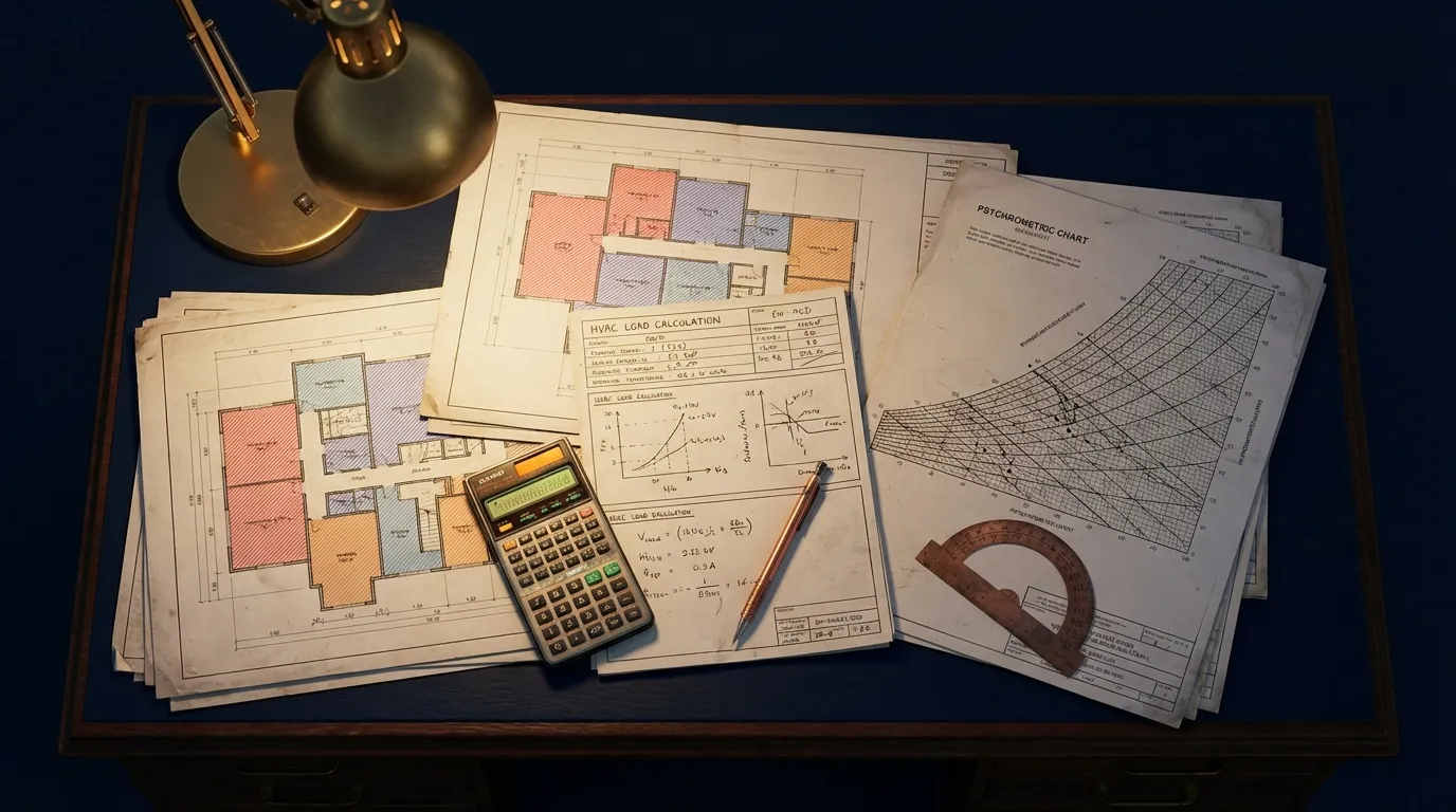 空調負荷計算的工程實務：從設計日條件到設備選型