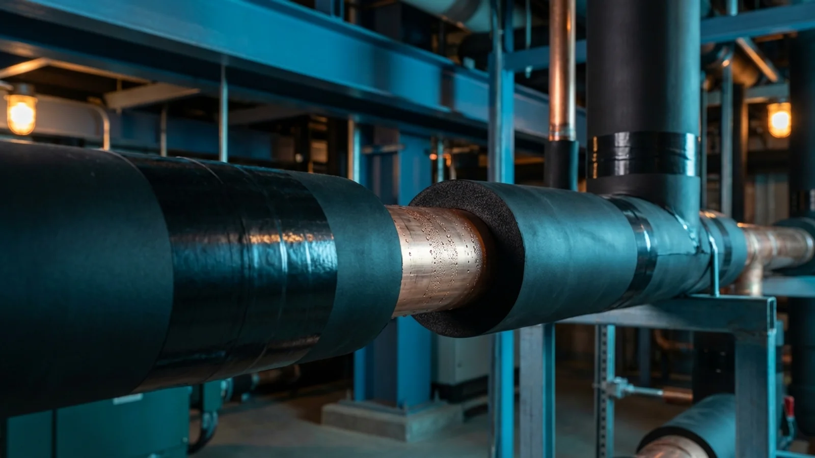 空調管路保溫工程設計指南：從材料選型、厚度計算到防結露施工規範